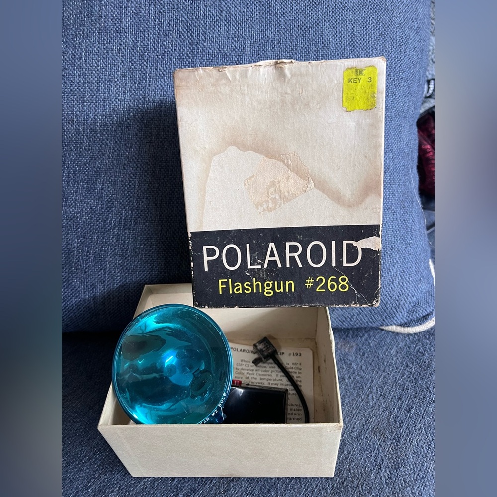 Vintage Polaroid Flashgun 268